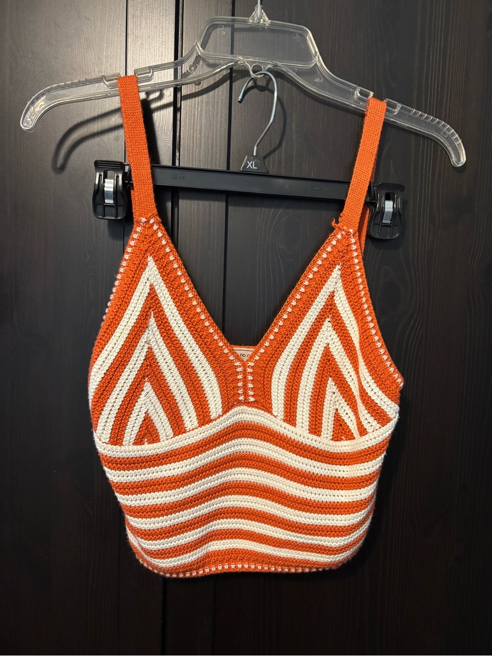 No Comment crochet top